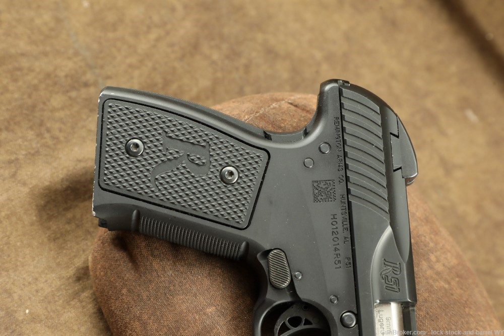 Remington R51 9mm Luger +P Semi-Auto 3.25” Compact Pistol  w/ Box-img-4