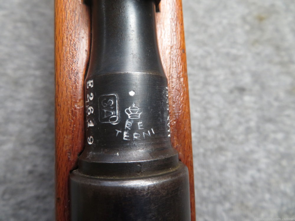 WWII ITALIAN CARCANO MODEL 38 SHORT RIFLE MADE BY TERNI IN 1939-MATCHING-img-0