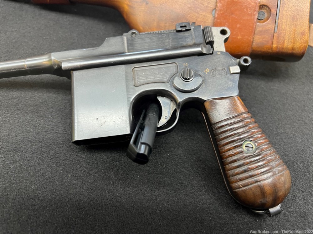 Mauser Model 712 Schnellfeuer Pistol 7.63 C96 Broomhandle-img-6