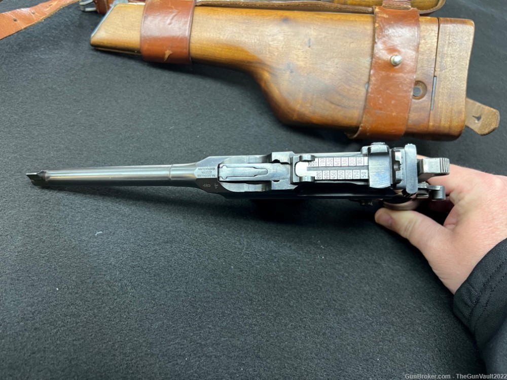 Mauser Model 712 Schnellfeuer Pistol 7.63 C96 Broomhandle-img-12