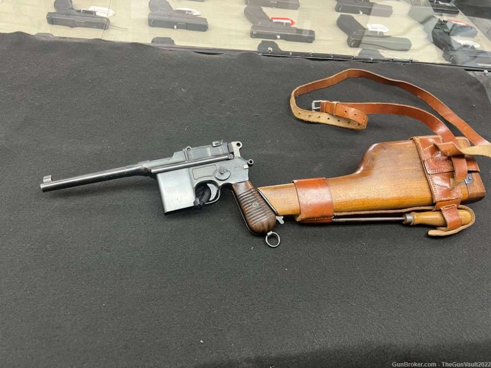 Mauser Model 712 Schnellfeuer Pistol 7.63 C96 Broomhandle-img-24