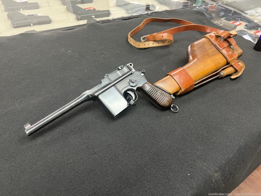 Mauser Model 712 Schnellfeuer Pistol 7.63 C96 Broomhandle-img-13