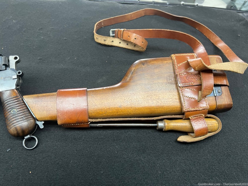 Mauser Model 712 Schnellfeuer Pistol 7.63 C96 Broomhandle-img-14
