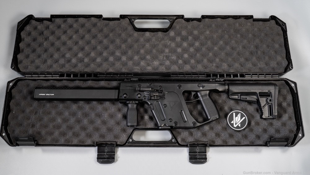 KRISS Vector 9mm Semi-Automatic Carbine! W/Factory Case! -img-1
