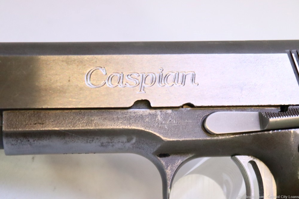 Caspian Arms 1911 Semi Auto Pistol - .38 Super, 5" Barrel, Custom-img-7