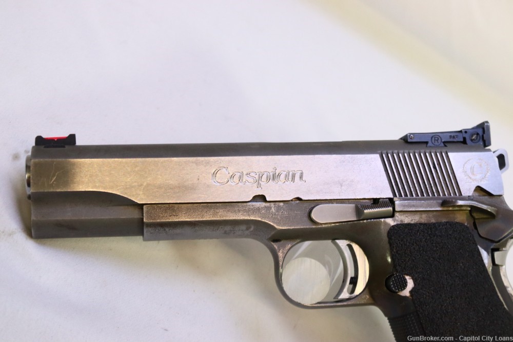 Caspian Arms 1911 Semi Auto Pistol - .38 Super, 5" Barrel, Custom-img-10