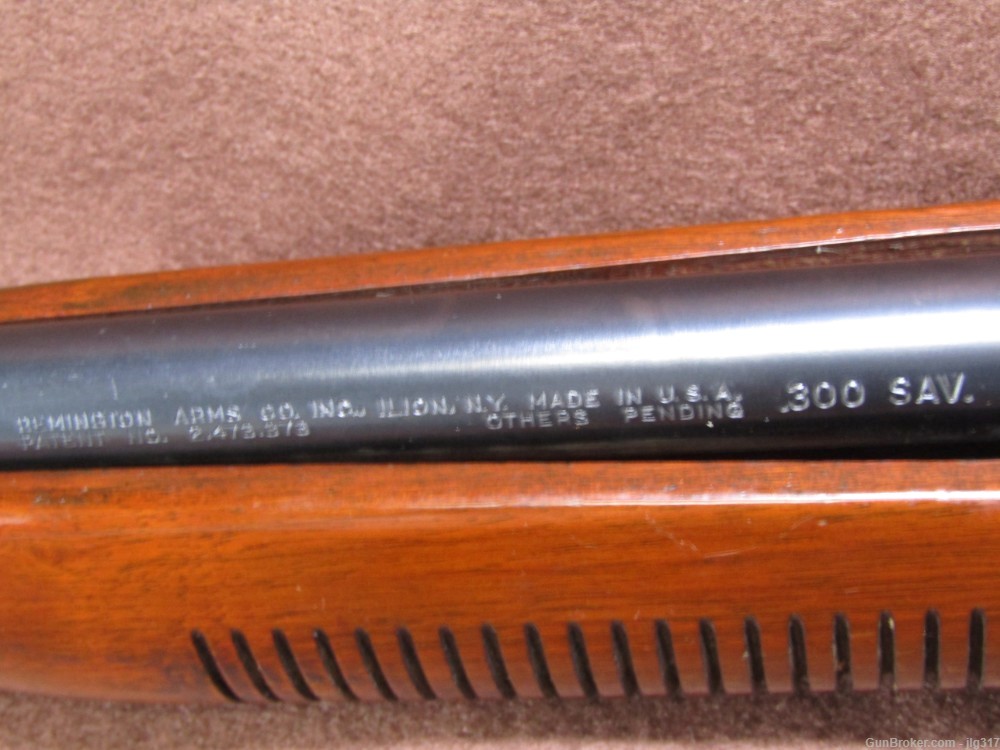 Remington 760 Gamemaster 300 Savage Pump Rifle Lyman 4x Scope-img-13