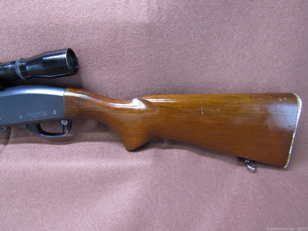 Remington 760 Gamemaster 300 Savage Pump Rifle Lyman 4x Scope-img-10