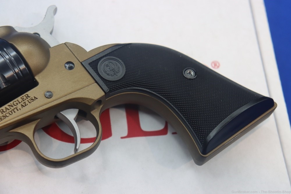 Ruger Model Wrangler Revolver 22LR Single Action SA 22 LR BRONZE 4.62" NEW -img-3
