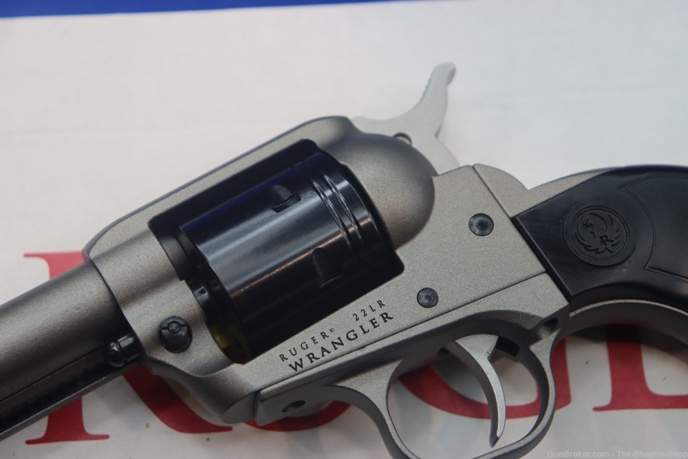 Ruger Model Wrangler Revolver 22LR Birdshead Single Action SA 22 LR Silver-img-2