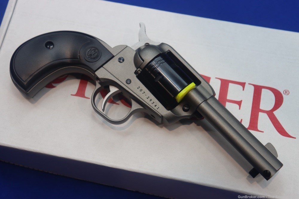 Ruger Model Wrangler Revolver 22LR Birdshead Single Action SA 22 LR Silver-img-4
