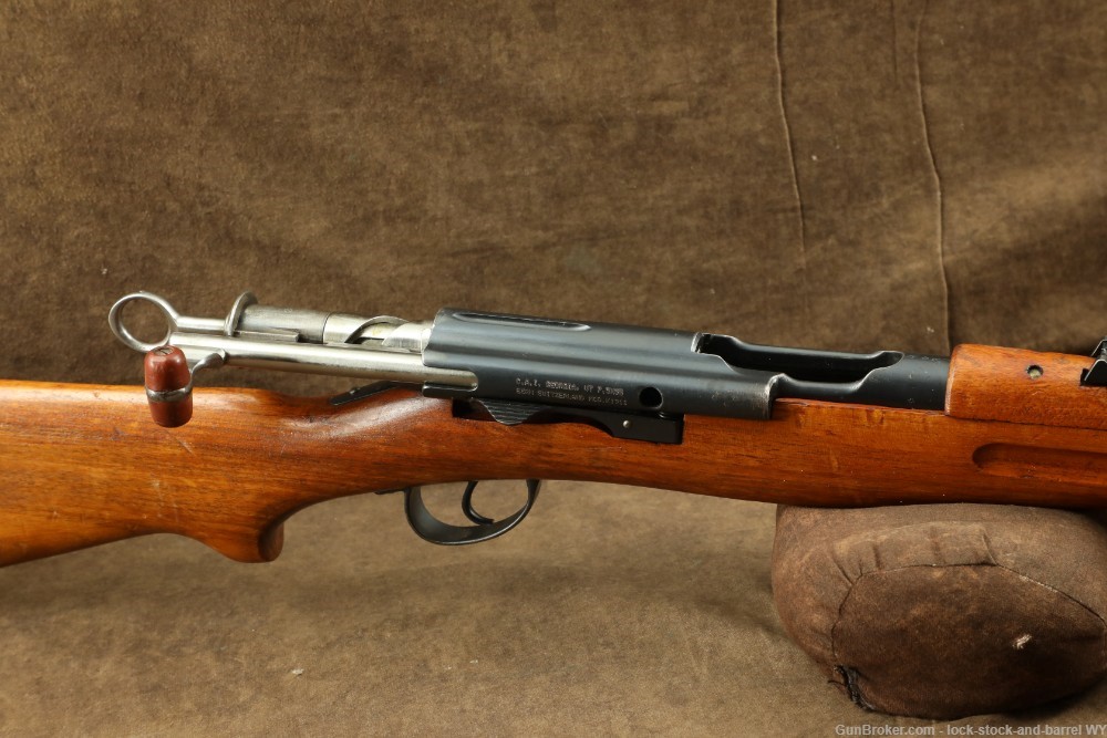 Swiss Model 00/11 1900/11 Carbine 7.5x55 Straight Pull Rifle C&R 1911-img-24