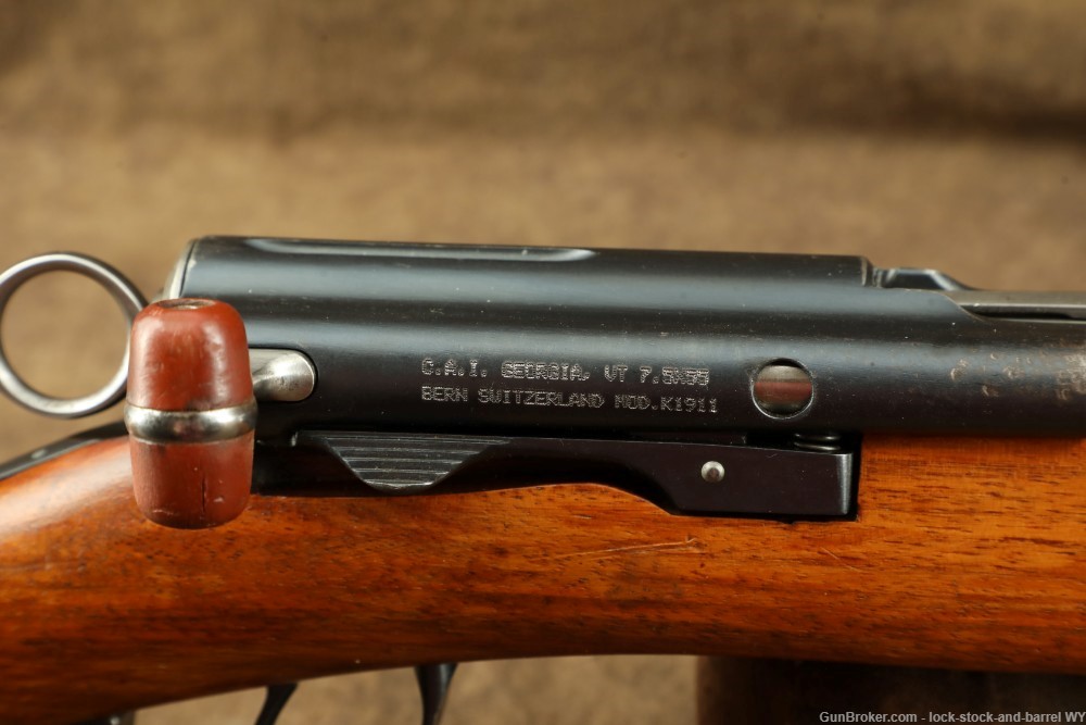 Swiss Model 00/11 1900/11 Carbine 7.5x55 Straight Pull Rifle C&R 1911-img-27