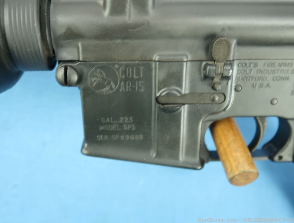 Colt Industries SP-1 Pre Ban .223 Remington R6000 Made 1979-img-19