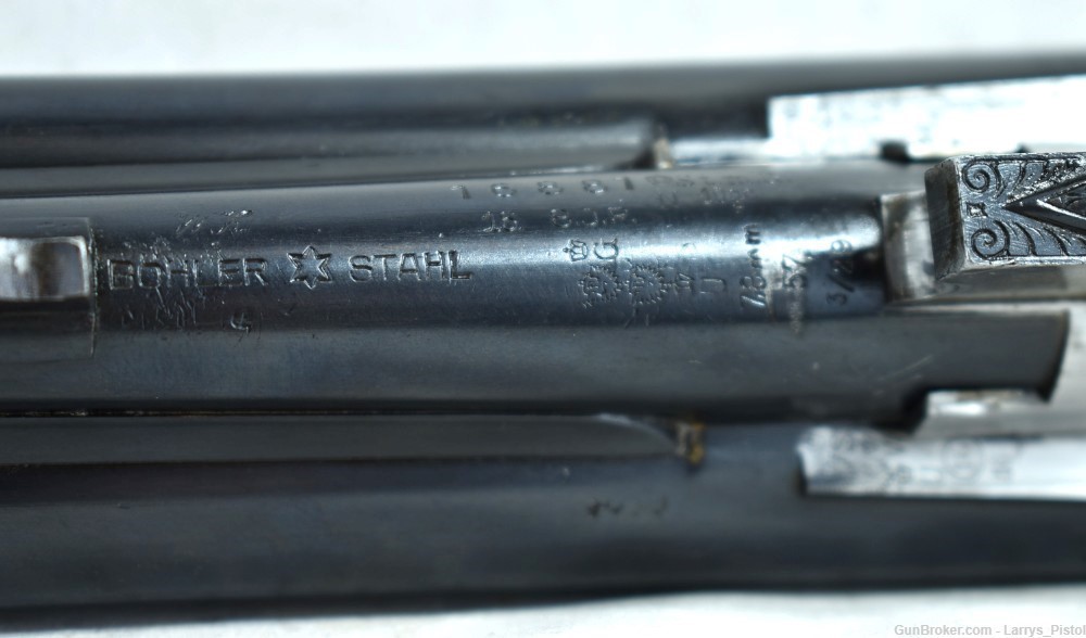 Merkel Drilling in 16GAx16GA/7.8x57 Mauser Excellent- Very Good Condition-img-43
