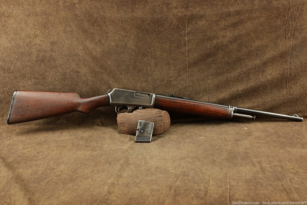 Winchester Model 1907SL Self Loading .351wsl Semi-Auto Rifle 1909-Dated C&R-img-2