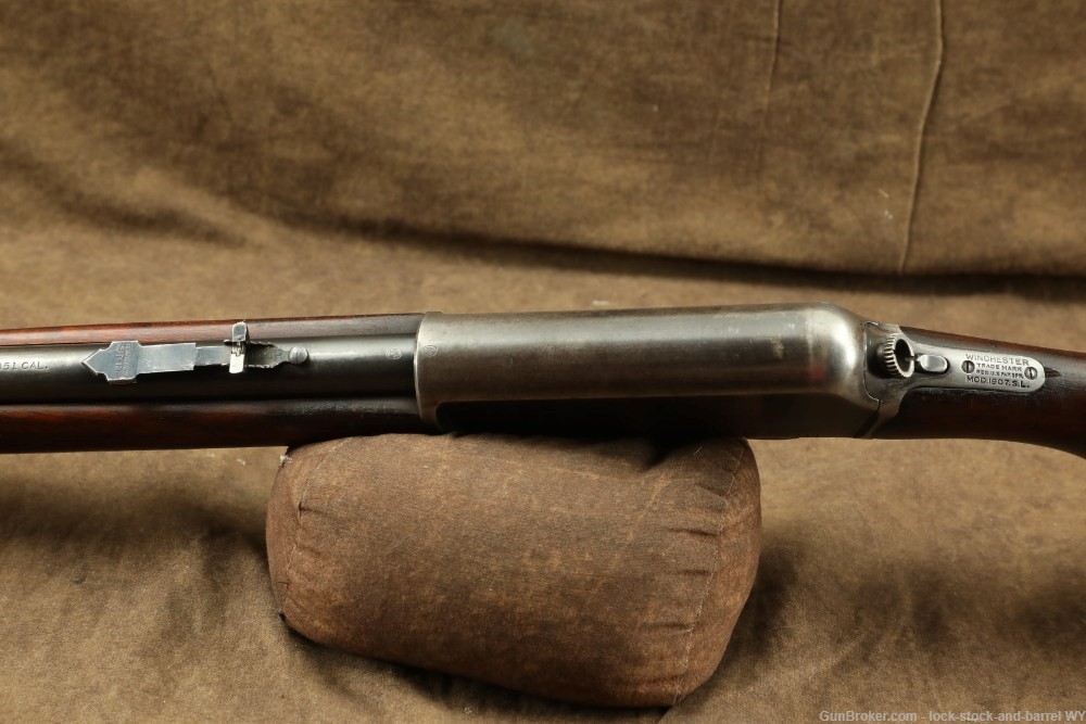 Winchester Model 1907SL Self Loading .351wsl Semi-Auto Rifle 1909-Dated C&R-img-14