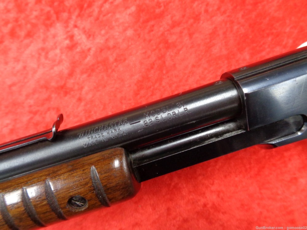 1956 Winchester Model 61 Grooved Receiver 22 S L LR Take Down Rifle I TRADE-img-14