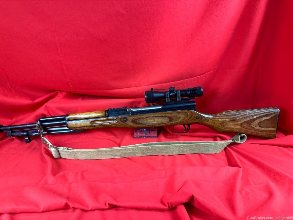RUSSIAN SKS W/Scope and 0ne Mag-img-1