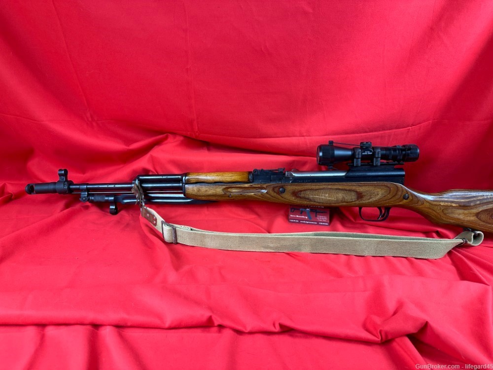 RUSSIAN SKS W/Scope and 0ne Mag-img-2