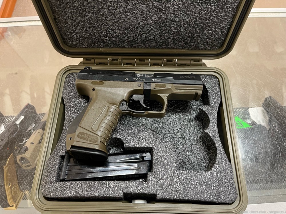 Walther P99 AS Final Edition 9MM Olive Drab-img-1