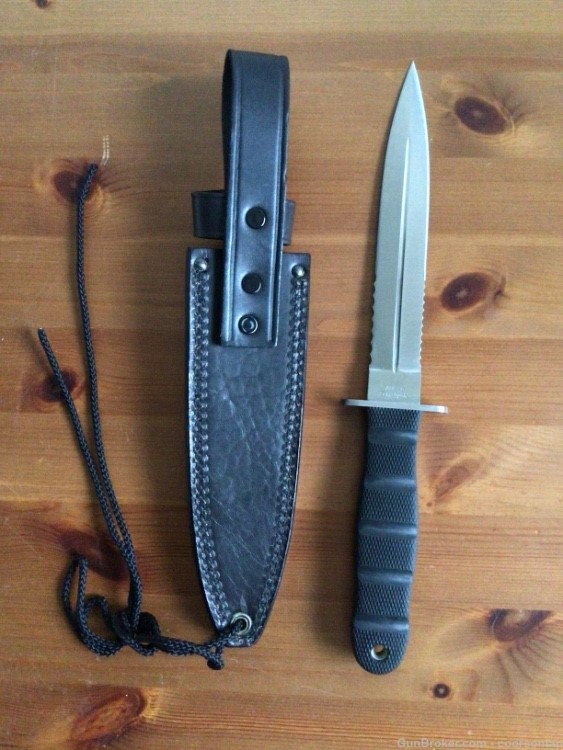 Junglee Waterloo Seki, Japan made Stiletto Fighting Knife-img-7