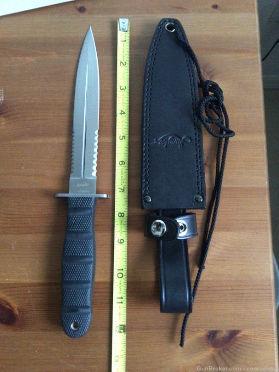 Junglee Waterloo Seki, Japan made Stiletto Fighting Knife-img-8