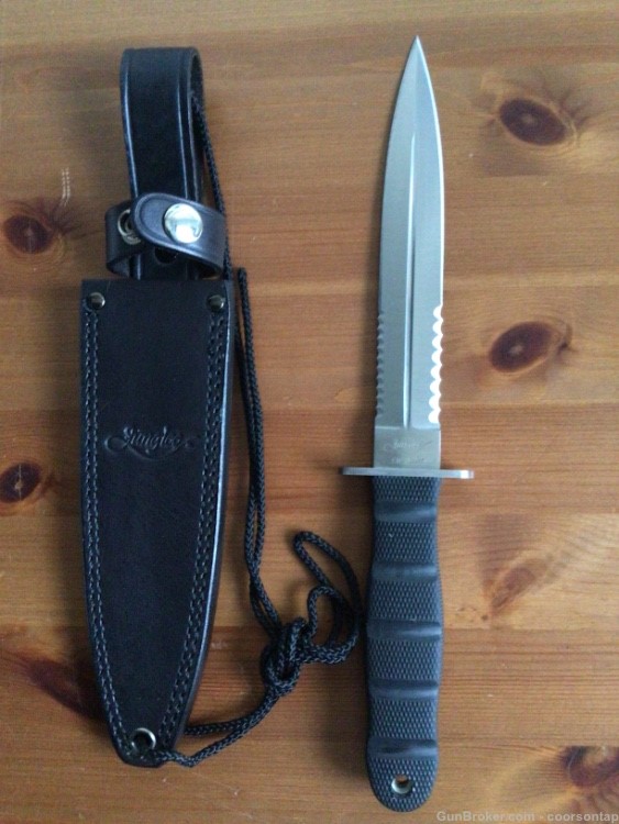 Junglee Waterloo Seki, Japan made Stiletto Fighting Knife-img-1