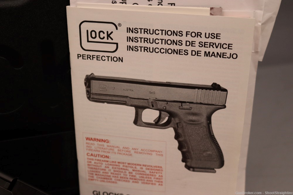 Glock G26 Gen3 9mm 3.43" w/ Case & Extended Magazine-img-3