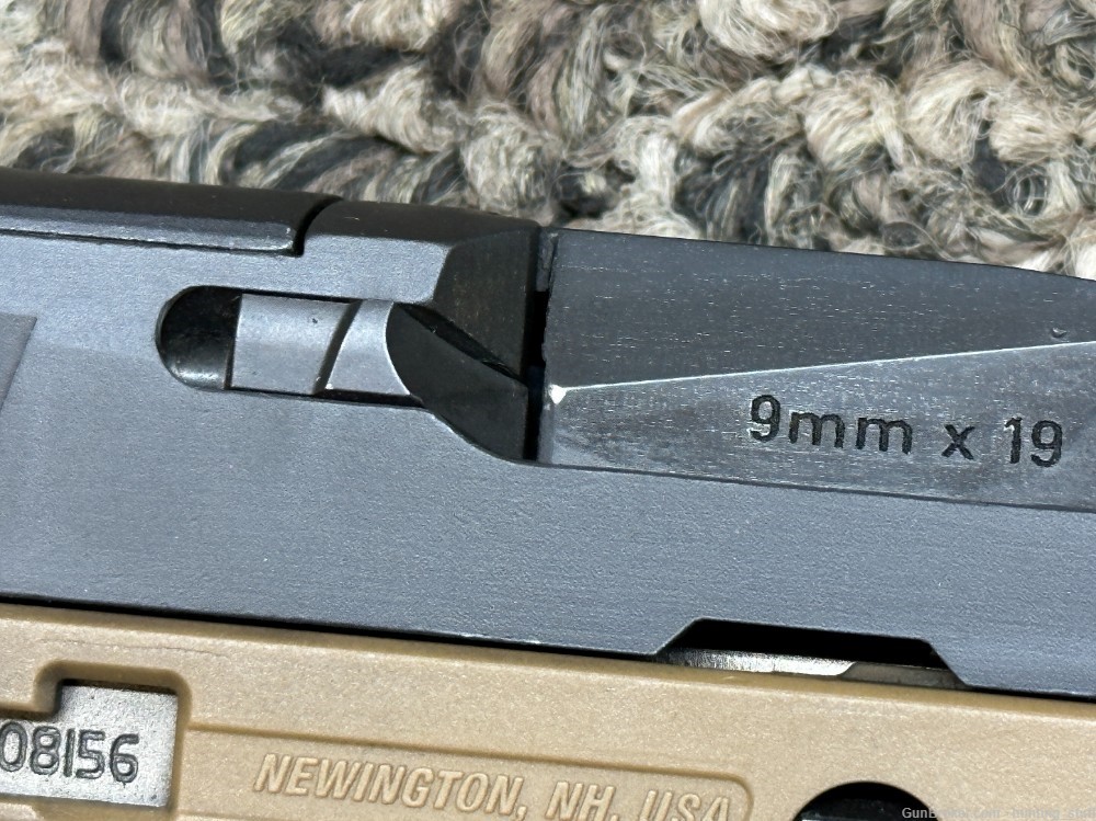 Sig Sauer P320 X-Five Coyote 9mm 5" BBL 21+1 Fiber Optic 320X5-9-RTAS-COY-img-22