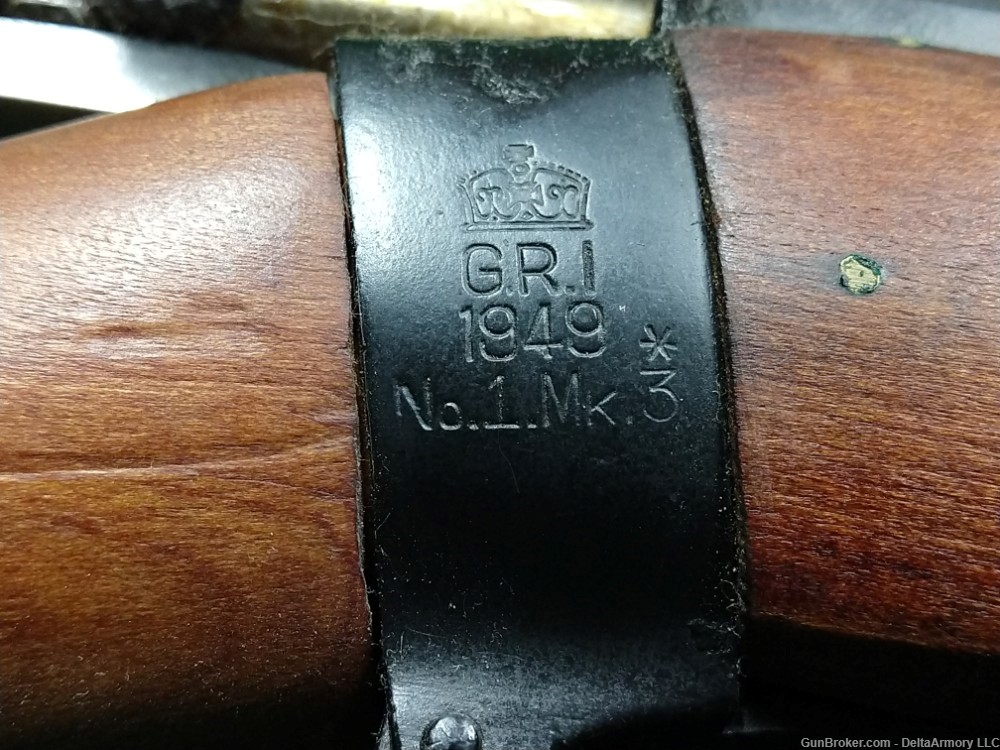 Ishapore Number I Mark III* Rifle 303 British 1949 Receiver Date-img-13