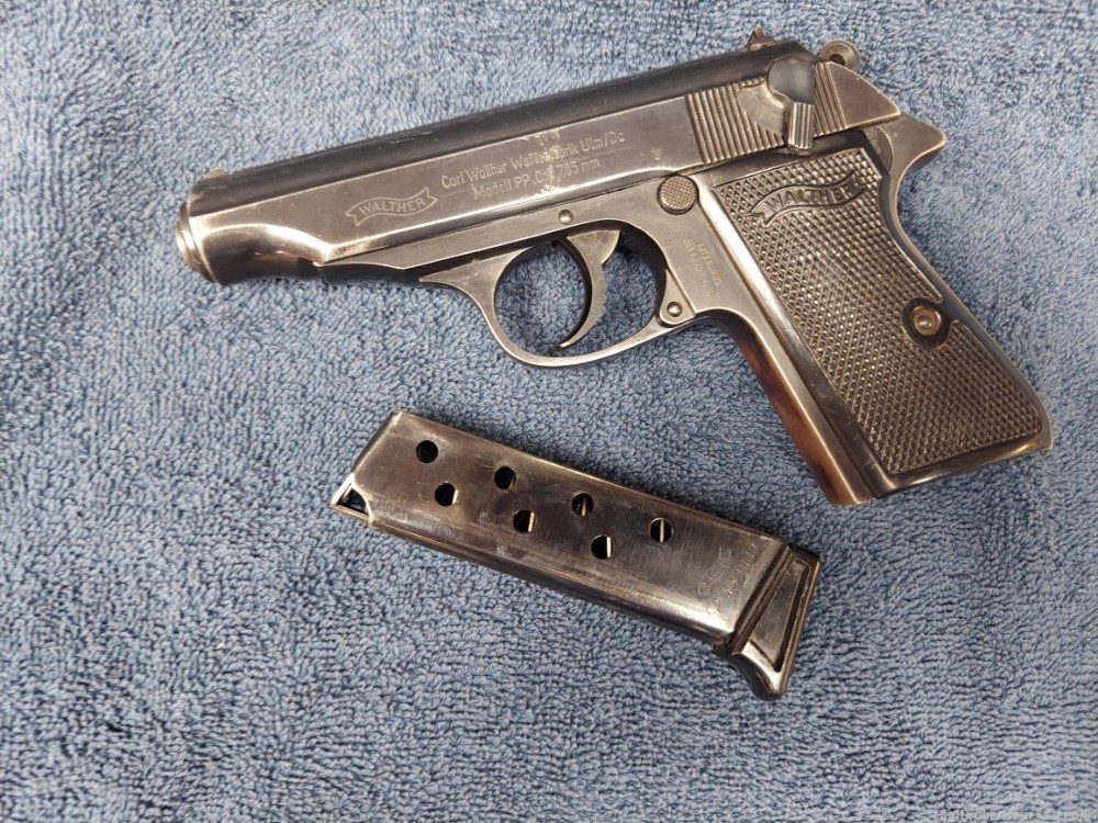 CARL WALTHER MODELL PP SEMI-AUTO PISTOL in 7.65mm (.32ACP)-img-17