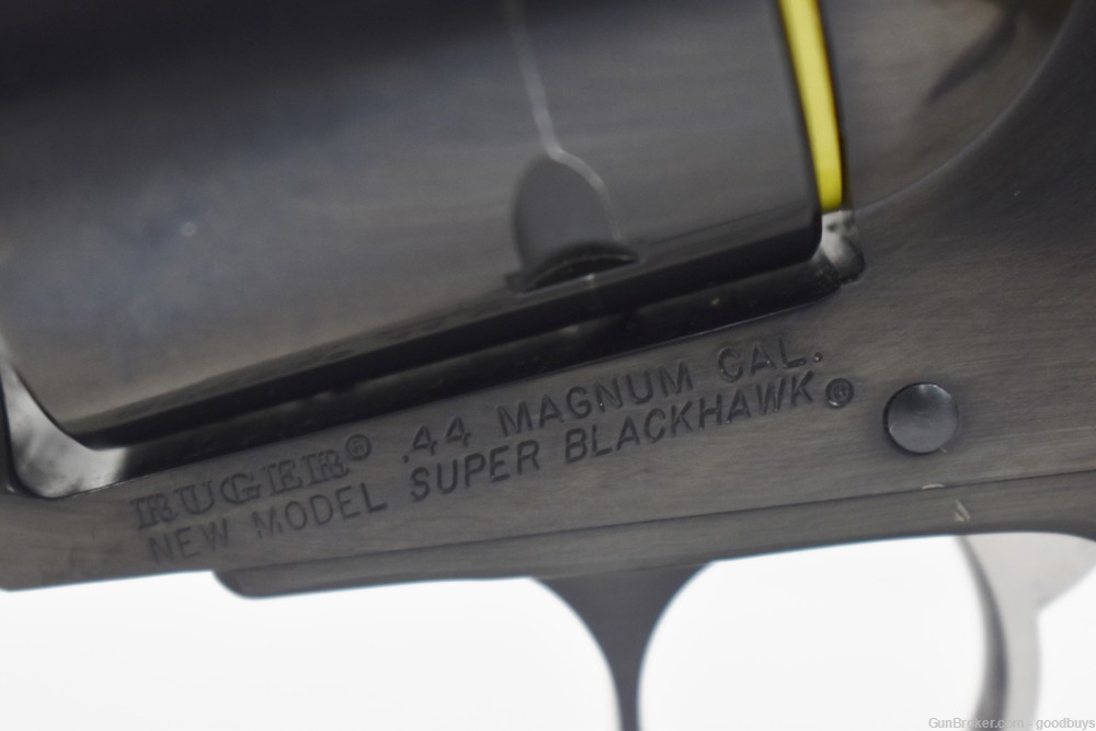 RUGER NEW MODEL SUPER BLACKHAWK .44 MAG 00802 LNIB 7.5" MFG 2001 44 SALE-img-16