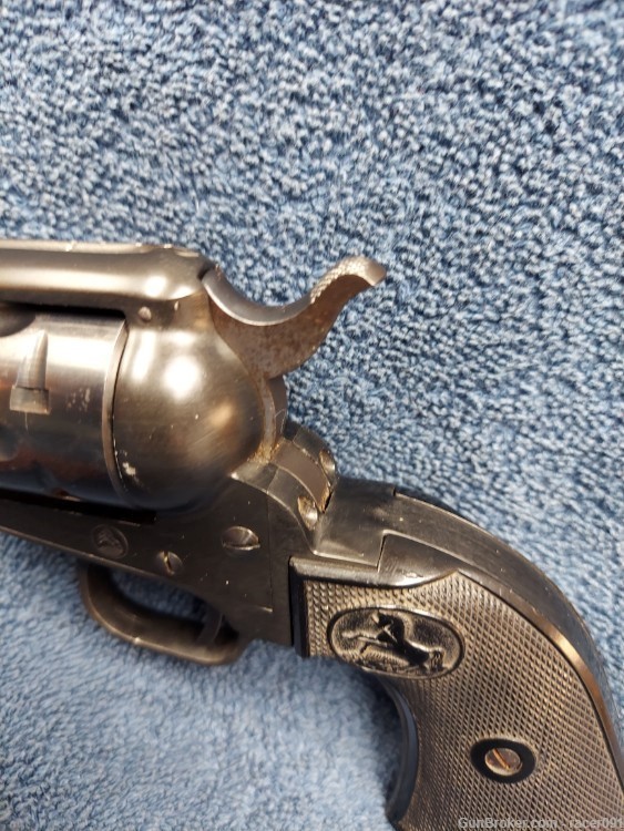 COLT'S MANUFACTURING SINGLE ACTION FRONTIER SCOUT REVOLVER .22LR  (1961)-img-11