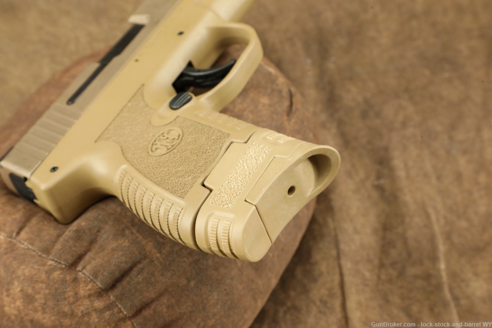 FN 503 FDE Standard 9mm Concealed Carry Slim Pistol w/ Factory Case-img-28