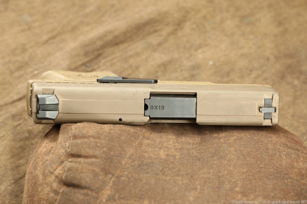 FN 503 FDE Standard 9mm Concealed Carry Slim Pistol w/ Factory Case-img-9