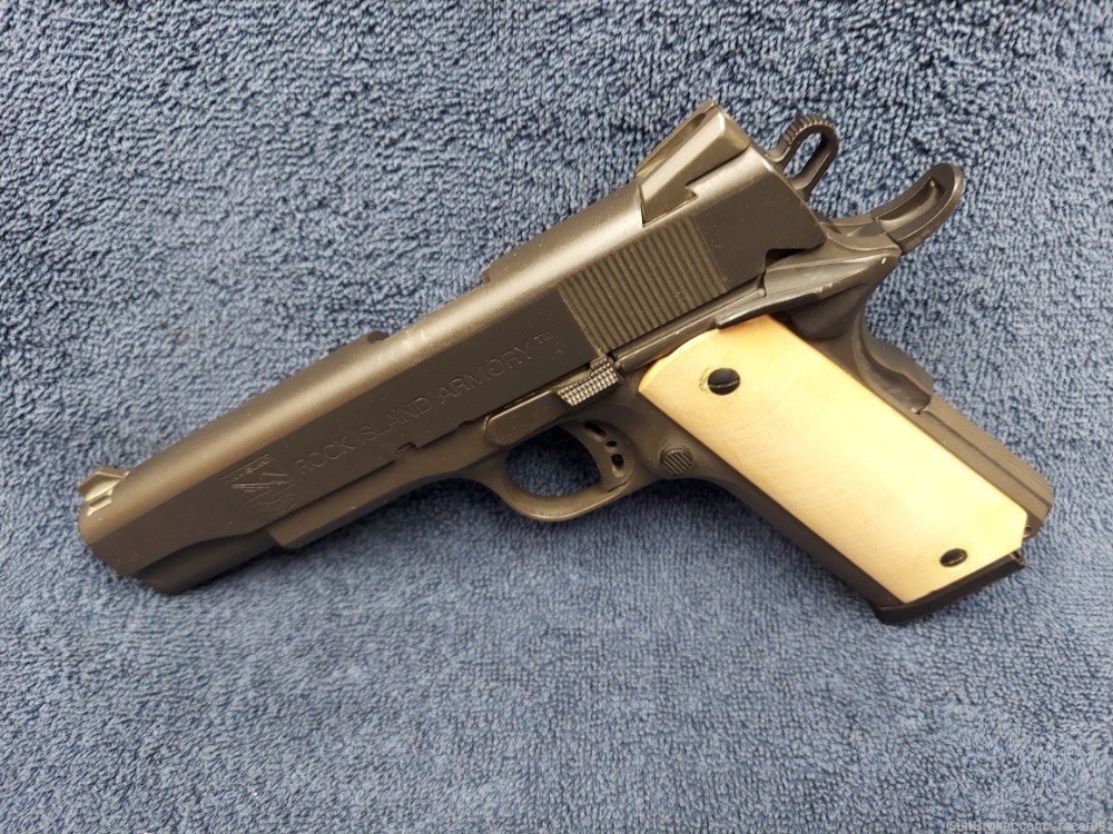 ROCK ISLAND ARMORY MODEL M1911-A1-FS-TACTICAL  .45ACP  5" BBL PARKERIZED-img-1