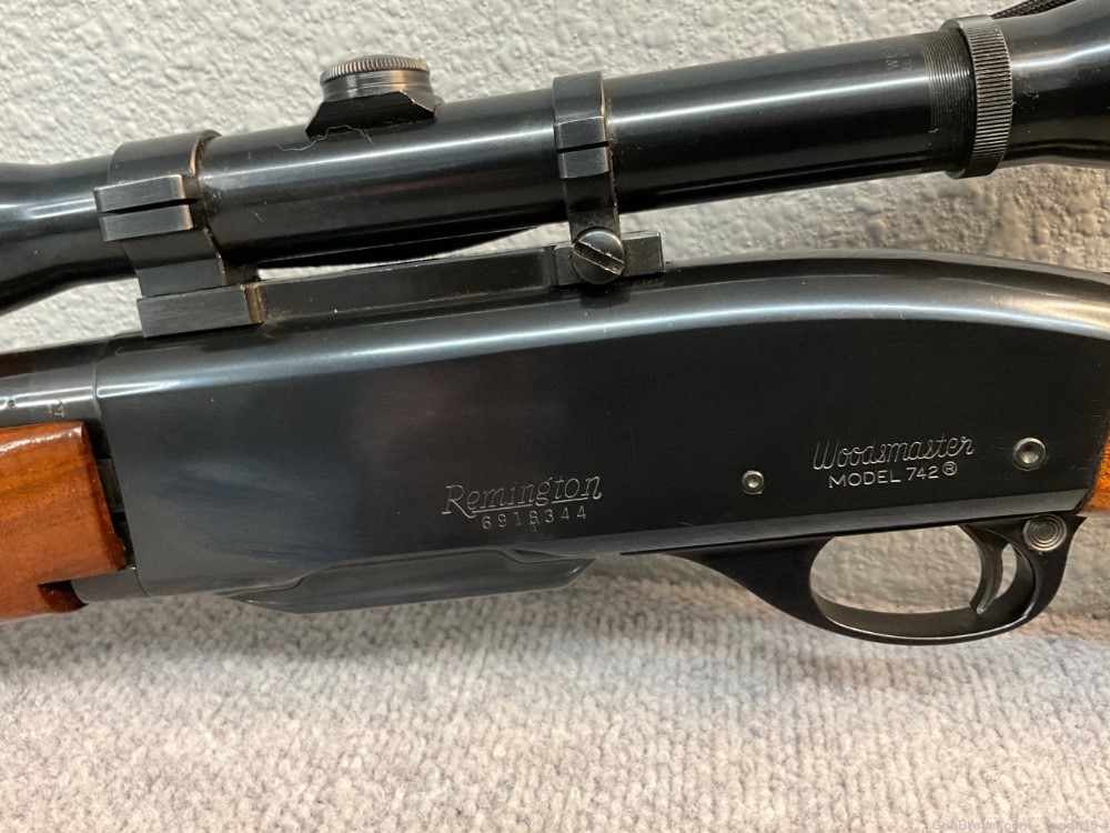 Remington 742 Woodsmaster - 30-06 - Redfield Scope - 22” - 4+1 - 18524-img-11