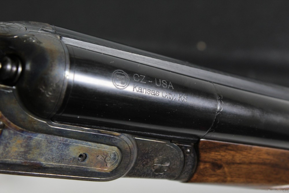 CZ Hammer Coach Gun 12 Gauge Side by Side SxS Shotgun w/ Case-img-26