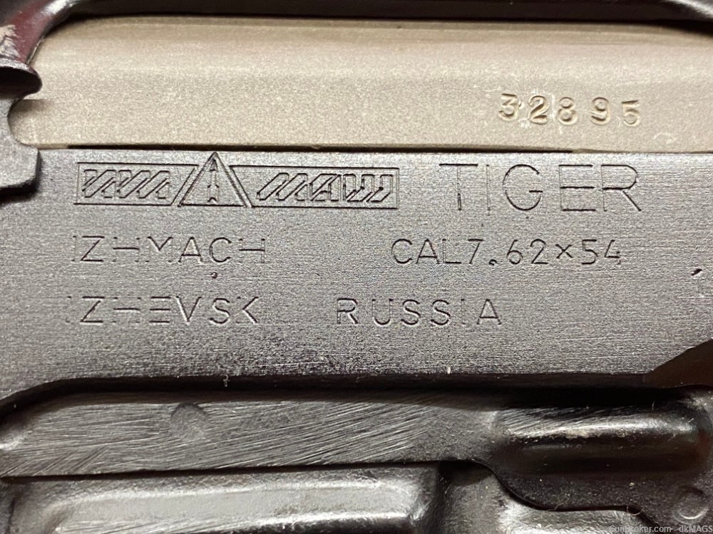 PreBan Izhevsk Tiger 7.62x54r Rifle w Scope 1993 SVD Dragunov  Bwest -img-13