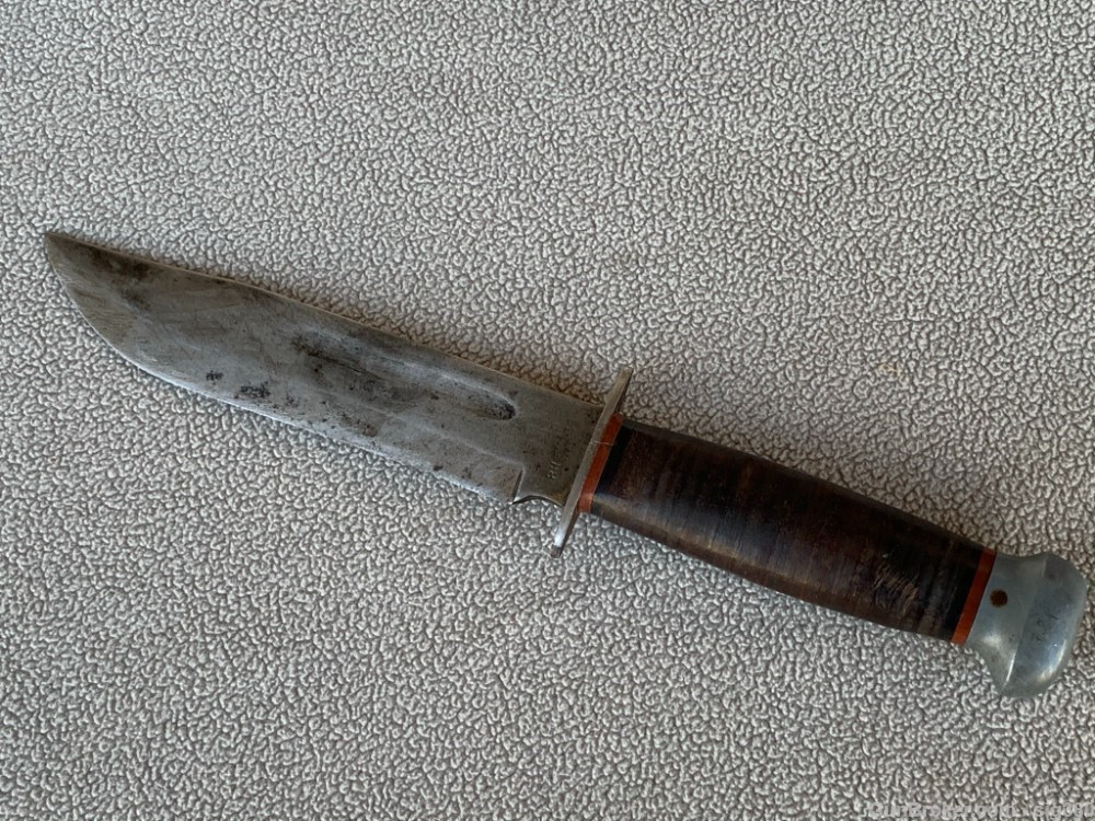 WWII RH PAL 36 US COMBAT FIGHTING KNIFE WITH SCABBARD-img-5
