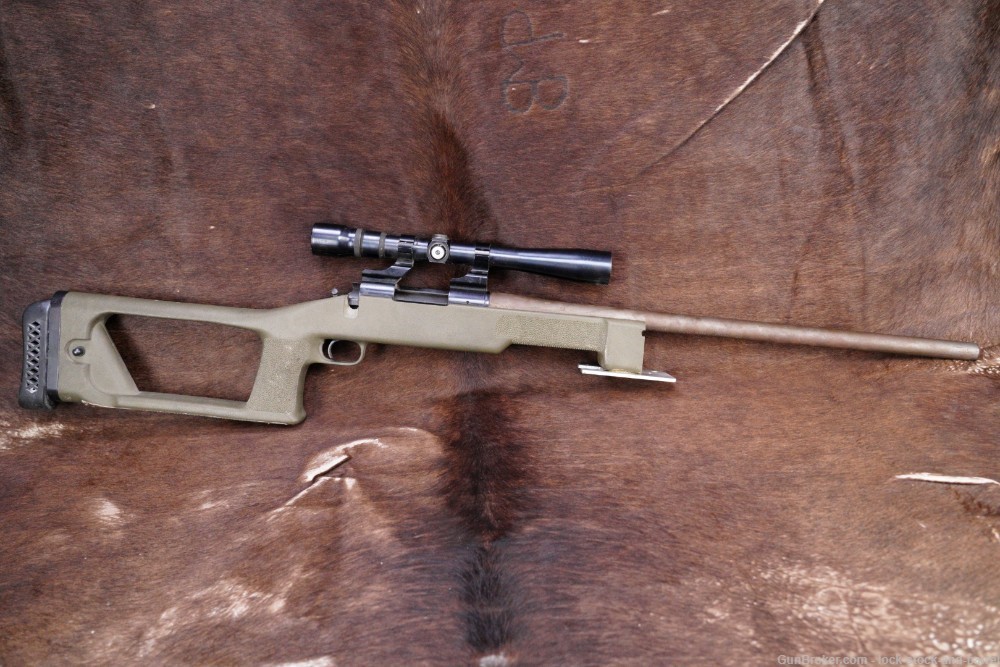 Custom Remington Model 700 .30 Cal 23" Bolt Action Rifle & Choate Stock-img-6