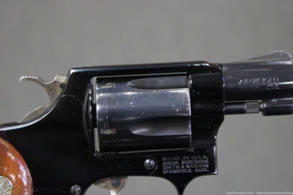 SMITH AND WESSON CHIEF'S SPECIAL AIRWEIGHT 5RD .38SPL USED 38 SPECIAL-img-4