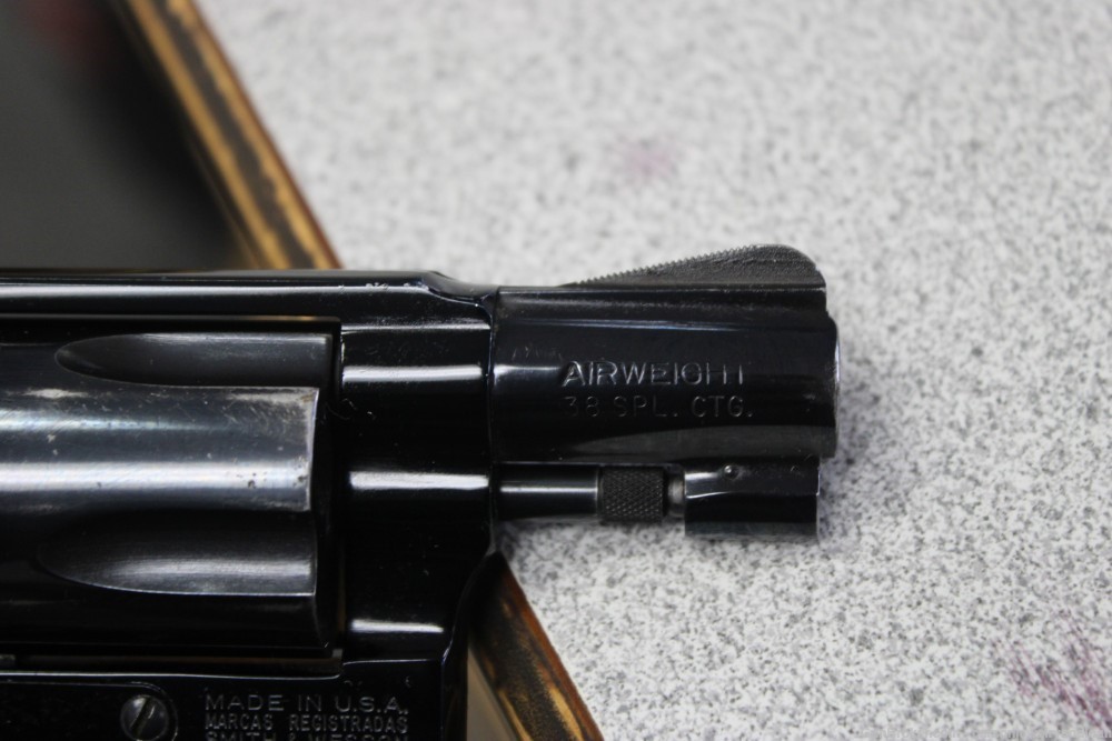 SMITH AND WESSON CHIEF'S SPECIAL AIRWEIGHT 5RD .38SPL USED 38 SPECIAL-img-5