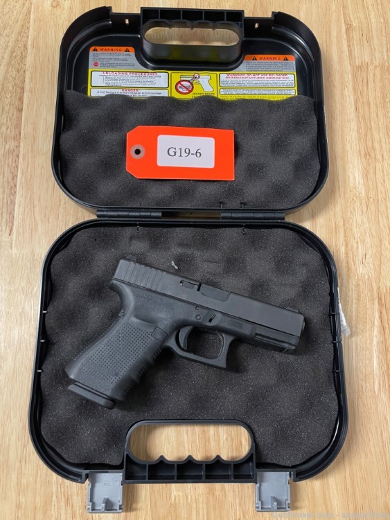 Glock 19 Gen4 9mm/9x19/9Para/9Luger Used 90-95% PD Trade-In 15rd Mag PENNY-img-0