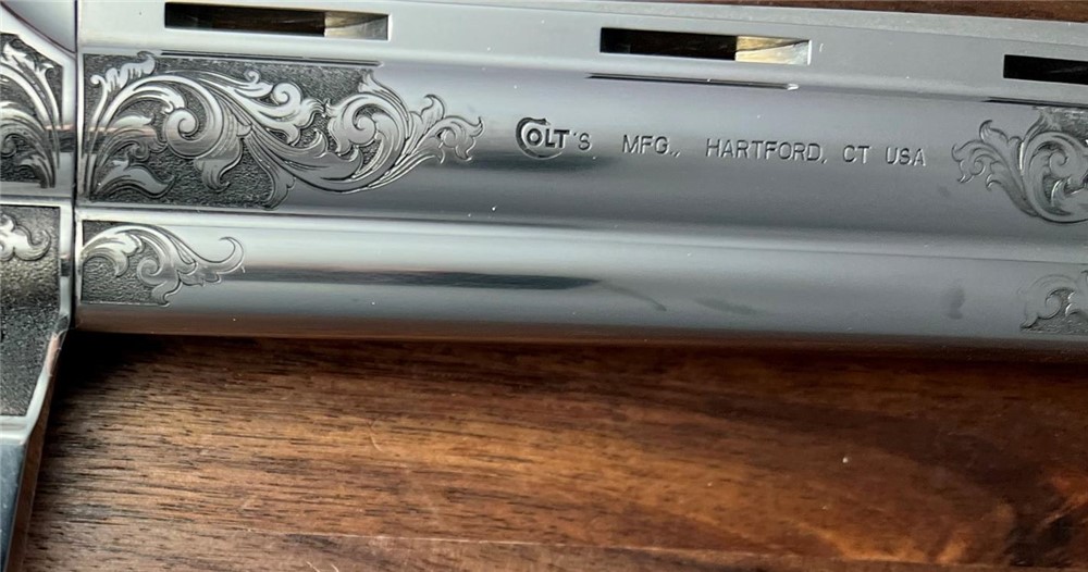 NEW Colt Python 6” Factory Engraved ‘B’ Coverage by Altamont-img-18