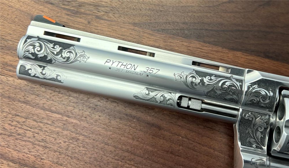 NEW Colt Python 6” Factory Engraved ‘B’ Coverage by Altamont-img-10