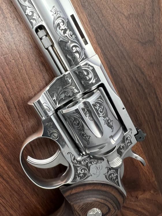 NEW Colt Python 6” Factory Engraved ‘B’ Coverage by Altamont-img-7
