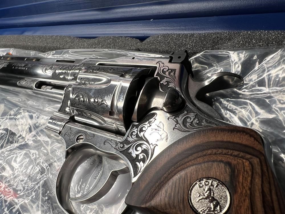 NEW Colt Python 6” Factory Engraved ‘B’ Coverage by Altamont-img-20