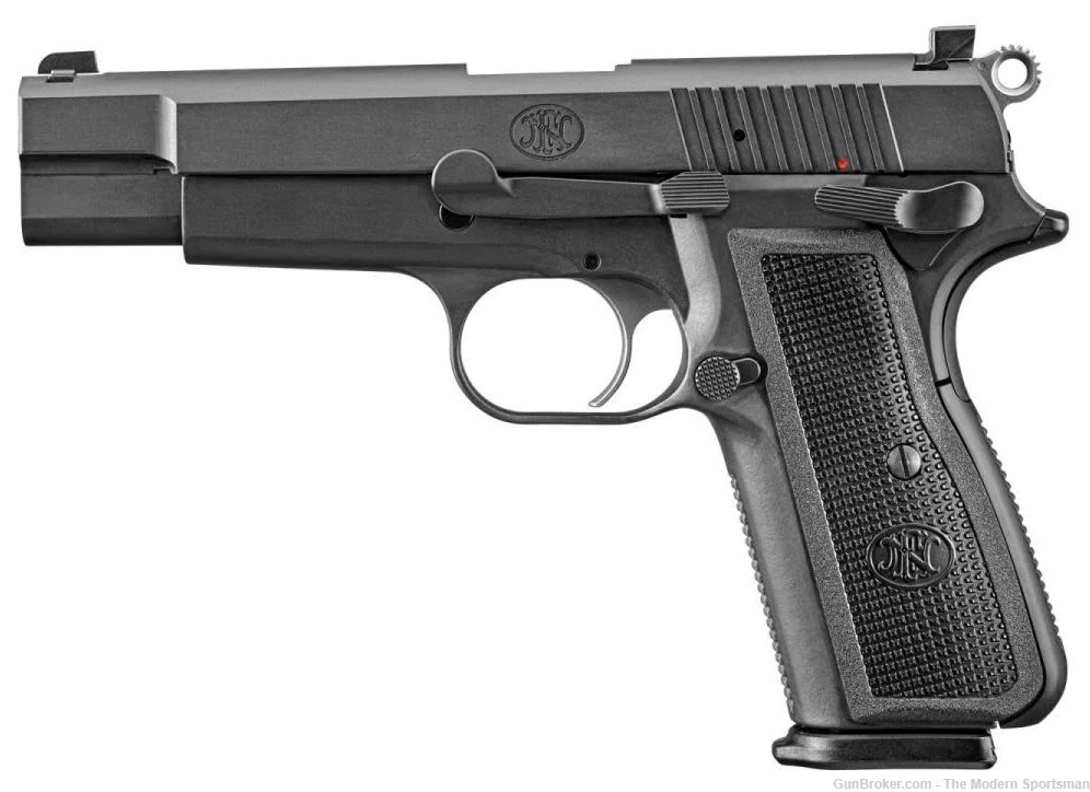 FN America High Power 9mm Luger Semi Auto Pistol 4.7" 17rd Black 66-100256-img-0